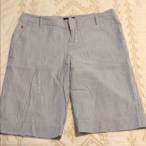Ralph Lauren Seersucker Bermuda Shorts